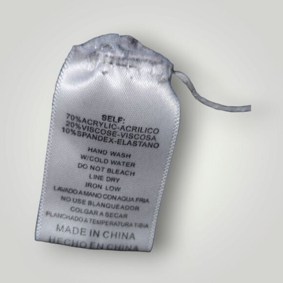 Mistic prysm by listicle Gray knit crewneck Pullover Sweater S/m - Picture 9 of 9